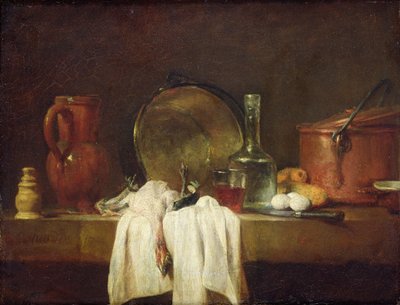 Der Küchentisch von Jean Baptiste Simeon Chardin